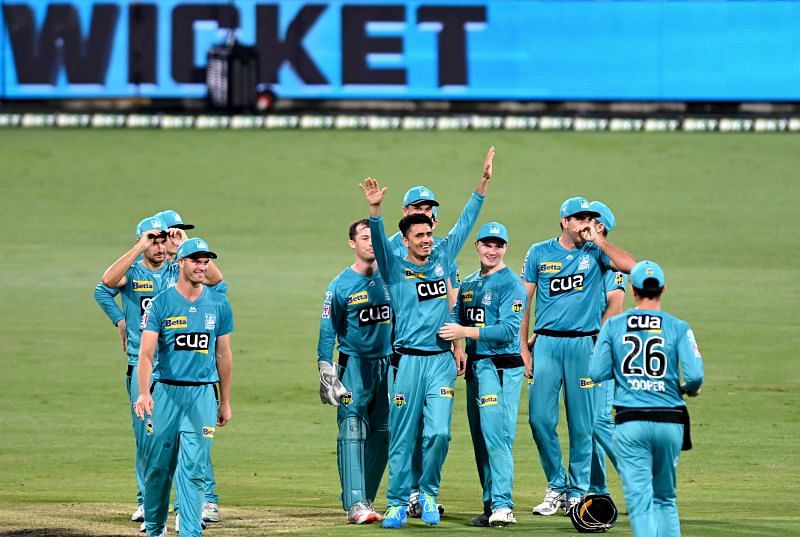 Mujeeb ur Rahman played for Brisbane Heat in BBL 2021